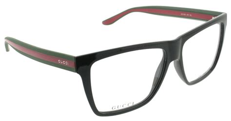 Gucci GG1008 51N Eyeglasses in Black Green Red